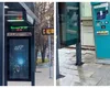 Singura stație smart de autobuz din Galați se scufundă. Localnicii fac haz de necaz pe internet: ”Seamănă cu turnul din Pisa”