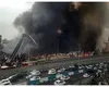 Incendiu de proporții la Teheran. Un bazar a luat foc