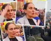 Fiica pușcăriașului Maricel Păcuraru, turbată în mijlocul protestatarilor furioși. După ce i-a oferit lalele lui Călin Georgescu a adus hoardele georgiste în Piața Victoriei: „Preluați-o pe doamna!” VIDEO