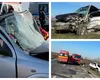 Accident grav pe DN6, în județul Giurgiu. Un bărbat a murit, altul a fost grav rănit și transportat la spital