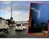Războiul a perturbat clima. Burj Khalifa, lovit de fulgere, imagini rare după furtuna care a măturat Dubaiul VIDEO