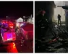 Puternic incendiu în Turda. 20 de locuințe și barăci au fost distruse de flăcări. Doi bărbaţi au ajuns la spital