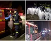 Pericol de inundații, oameni evacuați din calea puhoaielor. S-a emis mesaj RO-Alert, pompierii intervin de urgență