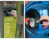 Cozi uriașe la aparatele de reciclat din Auchan. Câți bani primesc românii pe sticlele goale