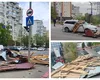 ANM anunţă coduri de vreme rea în toată ţara. Vijeliile fac prăpăd deja în Moldova FOTO şi VIDEO