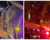 VIDEO Incendiu puternic la un bloc din Oradea! Trei oameni au ajuns la spital după ce o lumânare a fost uitată aprinsă