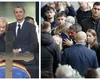 Uriaș, la fel ca tatăl. Răzvan Lucescu a stat 16 ore în picioare, lângă sicriul părintelui său, pentru a-i întâmpina pe cei peste 15.000 de oameni veniți la priveghi