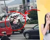 Scene șocante în Alba! Ce a pățit șoferul care a fost fotografiat în timp ce transporta șapte copii în bena mașinii, pe un drum intens circulat