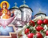 Calendar ortodox 17 aprilie 2026. Izvorul Tămăduirii, sărbătoare cu cruce roșie închinată Maicii Domnului. Apa sfințită în această zi are puteri miraculoase