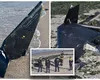 Alertă pe litoralul românesc. Un fragment de dronă a fost descoperit pe plajă, între Tuzla și Costinești