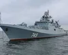 VIDEO Războiul din Ucraina escaladează: forțele ucrainene susțin că au lovit o fregată rusă într-un port de la Marea Neagră