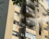 Incendiu într-un bloc cu 8 etaje din Arad: 25 de persoane s-au autoevacuat, o femeie a primit îngrijiri medicale