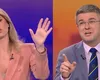 Circ și amenințări cu procese la Antena 3. Jurnalista Cătălina Porumbel, pusă într-o situație incomodă de ministrul Economiei, Irineu Darău: „Domnule ministru, aberați! O să vă dau în judecată!”