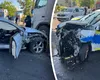 Urmărire ca în filme pe străzile din Craiova. Un polițist a fost rănit după ce șoferul fugar a intrat cu mașina în autospecială