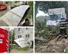 Furtună de cod galben în România: copaci rupți și acoperișuri smulse de vânt