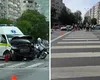 Accident cumplit în Ștefan cel Mare, după ce o ambulanță a intrat în plin într-un autoturism