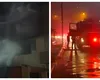 Incendiu puternic în București. Mai multe case au fost mistuite de flăcări, a fost emis RO-ALERT