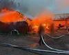 Incendiu violent la două adăposturi de animale, în Suceava