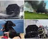 Incendiu devastator la un grajd din județul Buzău: trei cai și un mânz de rasă au murit. A fost afectat și un parc auto