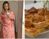 Foietaj cu brânză dulce, rețeta Laurei Cosoi: „Este simplu de făcut. Iese foarte bună și a doua zi”