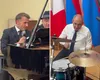 Macron a cântat melodia ”La Boheme” acompaniat la tobe de premierul armean Pașinian