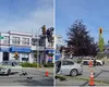 O motocicletă a rămas suspendată de un semafor într-o intersecţie după un accident. „Niciodată nu am mai văzut așa ceva, parcă e dintr-un film” VIDEO