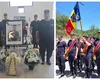 IMAGINI impresionante de la funeraliile pompierului decedat după un accident provocat de un polițist băut. Sute de oameni l-au condus pe ultimul drum