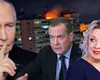 Putin, Zaharova și Medvedev sfidează România după ce o dronă rusească a lovit un bloc din Galați: „Acest lucru se va întâmpla în continuare. Asta este doar încălzirea!”