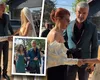 Monica Davidescu și Aurelian Temișan au atras toate privirile la nunta Andreei Bălan. Nașii artistei au transmis un mesaj emoționant: „Să le dea Dumezeu casă de piatră!”