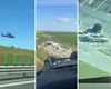 Scene ca în filme pe Autostrada Soarelui de 1 Mai. Un tânăr de 19 ani, care circula haotic, a fost urmărit cu elicopterul pe drumul spre mare