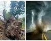 O tornadă devastatoare a smuls copaci şi acoperişuri la Roma VIDEO