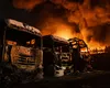 Incendiu la un depozit de petrol din Krasnodar și drumuri închise spre Crimeea în urma unui atac cu drone din Ucraina