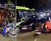 Accident grav în capitală. Un motociclist de 26 de ani a fost lovit de tramvai