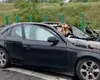 Un bunic ce se întorcea cu nepoata de 2 ani din vacanță de la Olimp a adormit la volan și a intrat cu mașina în parapet. Imagini șocante pe Autostrada Soarelui GALERIE FOTO