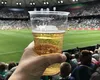 Liber la bere cu alcool pe stadioanele din România. Parlamentul a schimbat legea după aproape 20 de ani