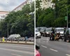 ȘOCANT! Un tânăr și-a înjunghiat tatăl în mijlocul străzii, ziua în amiaza mare, iar apoi a sărit la polițiști cu cuțitul