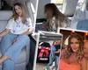 Iubita lui Arpad Paszkany, răsfăț total în avionul privat. Imagini senzaționale din interiorul aeronavei