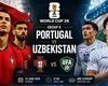 LIVE Antena 1 Portugalia – Uzbekistan ONLINE VIDEO la Cupa Mondială 2026. Ce se întâmplă cu Cristiano Ronaldo, unde vezi meciul în direct la TV