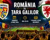 LIVE PRIMA TV România – Ţara Galilor ONLINE VIDEO. Gică Hagi a schimbat radical primul 11, stadion plin în Ghencea