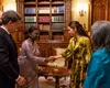 Mirabela Grădinaru, ţinută specială pentru întâlnirea cu Droupadi Murmu, preşedinta Indiei