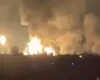 Războiul din Ucraina se extinde. Incendiu într-o zonă industrială din Rusia după un atac cu drone VIDEO