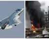 Zelenski mai înscrie o dată în ”poarta” lui Putin. Rușii au ridicat cel mai nou bombardier SU-57, însă n-au putut opri dezastrul de la rafinăria Omsk