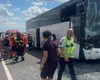 Accident grav în județul Călărași: un autocar plin cu copii a intrat în coliziune cu un TIR. A fost activat Planul Roșu de Intervenție