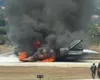 Panică pe aeroport! Avion prăbușit în timpul aterizării, a luat foc rapid. Imaginile fac înconjurul internetului VIDEO