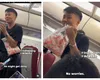 Gestul făcut de un tată care se temea că bebelușul lui va plânge în timpul zborului și va deranja tot avionul. Toată lumea a fost surprinsă