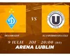 DIGI SPORT ONLINE DINAMO KIEV – „U” CLUJ LIVE VIDEO STREAM: Studenţii au examen greu în prima manşă a Europa League