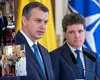 Consilierul lui Nicușor Dan, într-o ipostază rară. Eugen Tomac și soția acestuia, nași de botez la Botoșani. Ținuta nașei a făcut furori FOTO