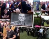 Exclusiv / Cea mai grea zi pentru familia lui Gabi Mureșan. Fotbalistul-primar a fost condus pe ultimul drum. Furtună puternică la slujbă, a plâns cerul pentru campionul țării / GALERIE FOTO