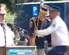 Incident tensionant de Ziua Aviației Române. Un militar a fost pe cale să leșine lângă șeful Armatei, care și-a continuat discursul netulburat VIDEO