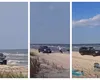 Amenda uriașă pe care a primit-o un bucureștean care s-a plimbat cu mașina printre turiștii de pe plaja din Vadu. IMAGINI VIRALE